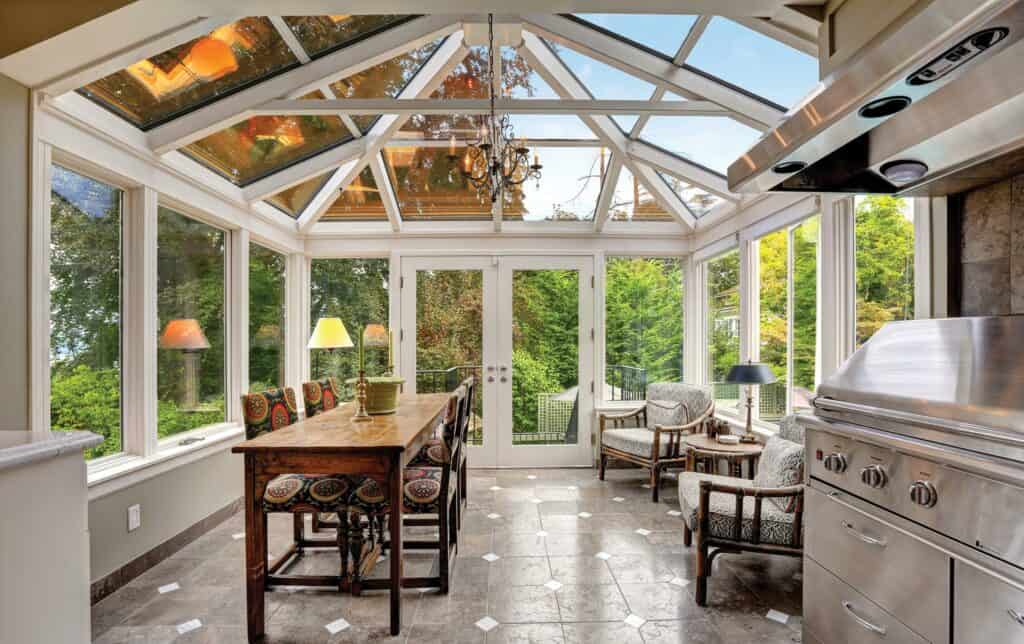 Sunroom Madison WI Four Seasons Stars & Stripes Sunrooms