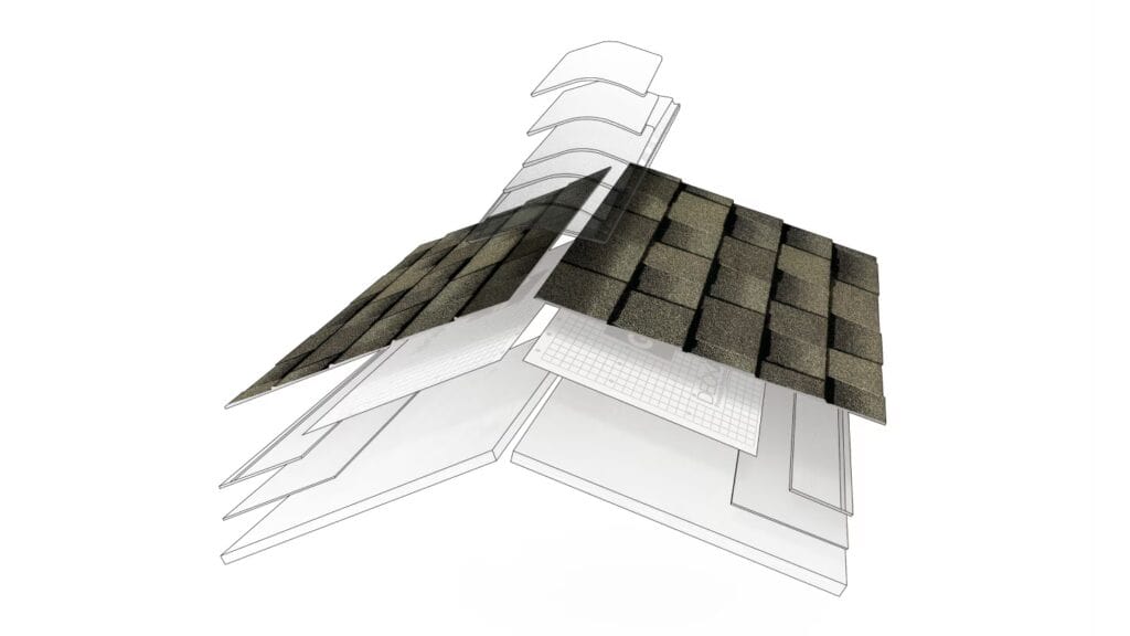 Asphalt Roof Replacement Lifetime Shingles Roofing