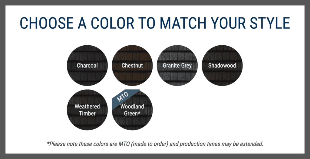 DECRA Shake Colors Roof Contractor Madison WI