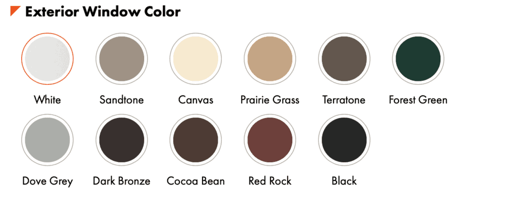 Anderson Picture Colors Fiberglass Windows Madison
