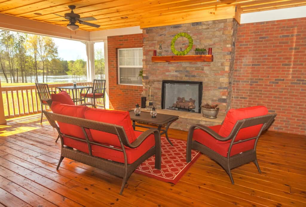 Screen Porch Contractor Madison WI Red Screen Room