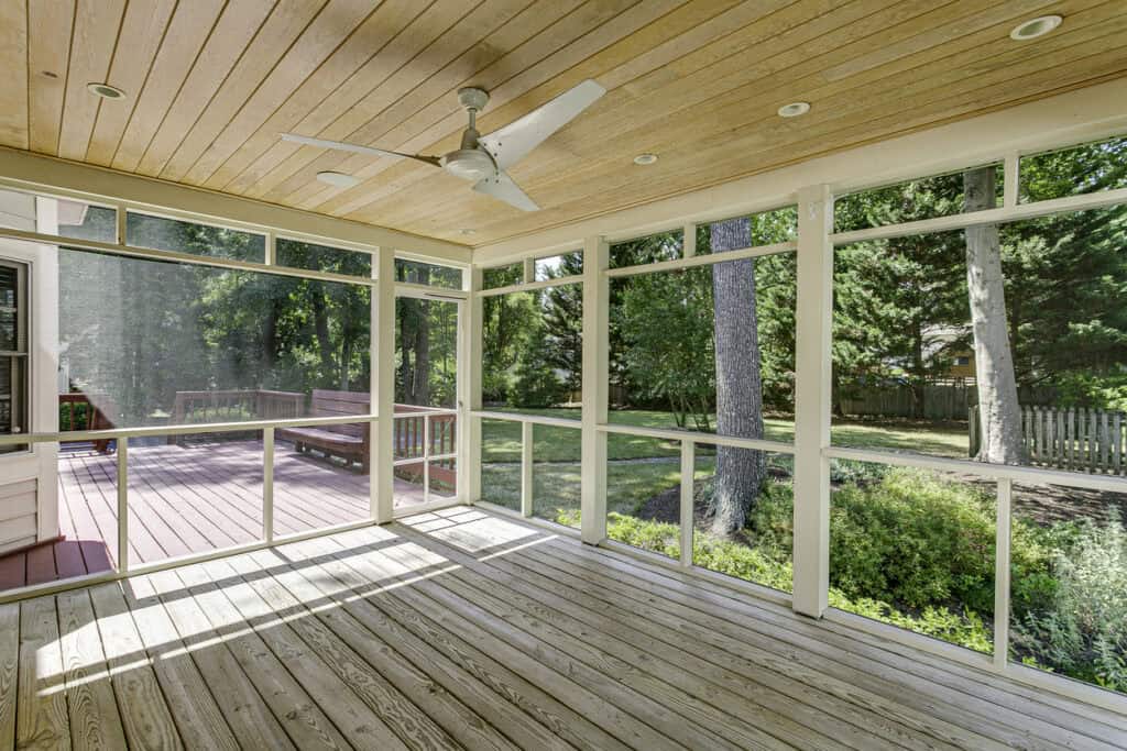 Screened in Porch Contractor Natural Screen Porch Madison