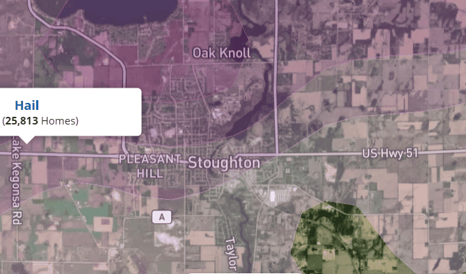 Stoughton Hail Damage Roofers Roof Repair Madison WI