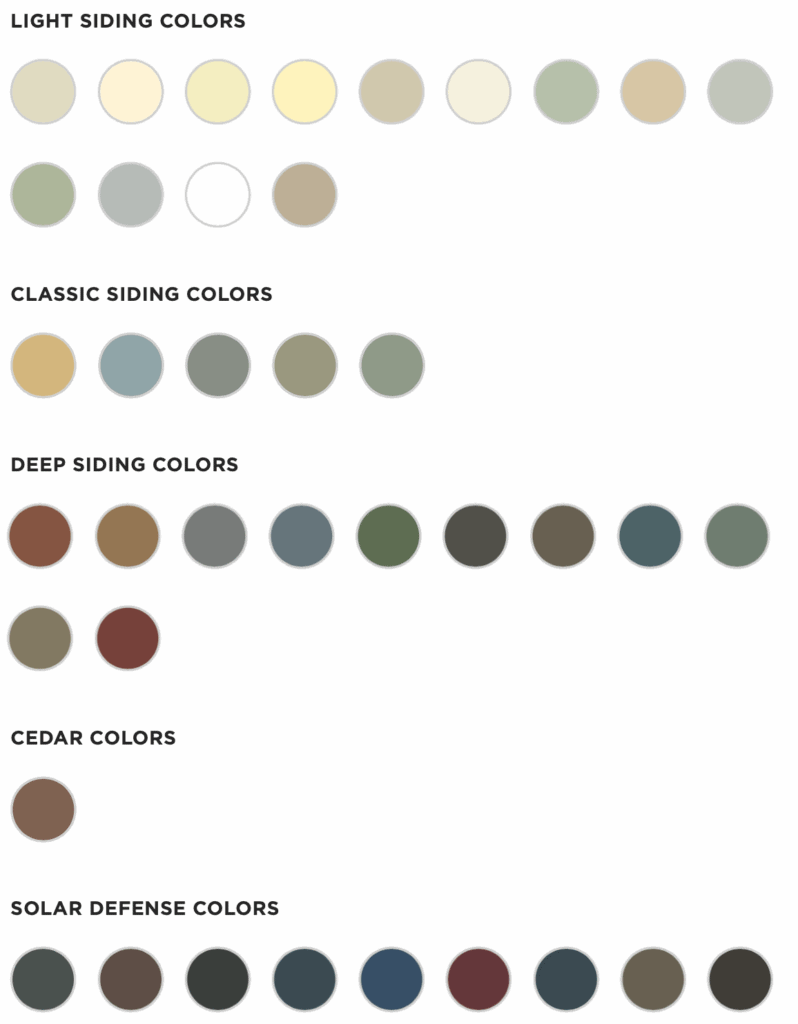 D7 Shake and Shingle Vinyl Siding Colors Madison WI