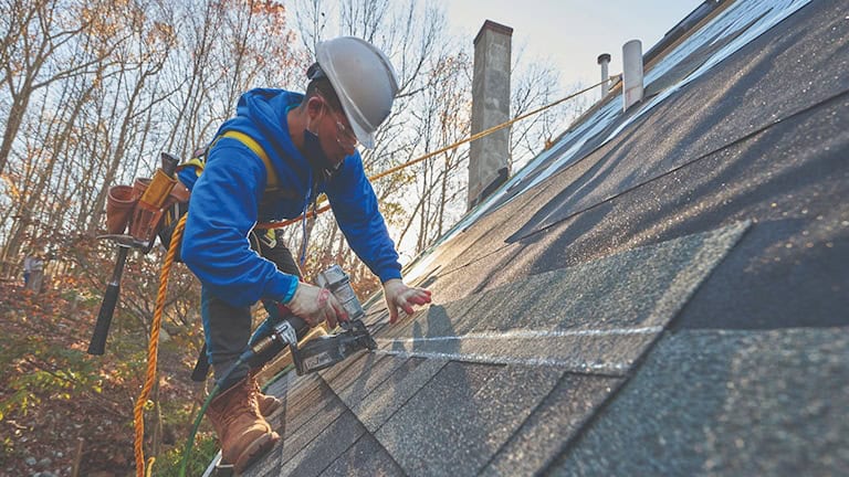 GAF Asphalt Roofing Shingles Fortified Roof