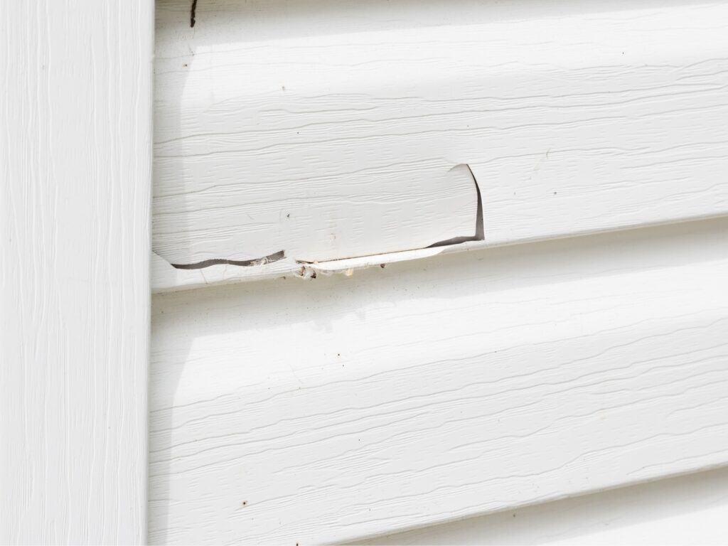 Vinyl Siding Contractor Madison WI Cracked Siding Repair