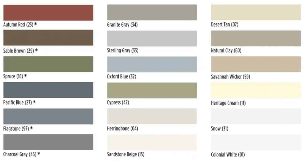 CedarBoards Colors New Vinyl Siding Installation