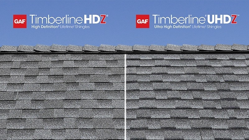 GAF UHDZ HDZ Comparison Roofing Companies in Madison WI