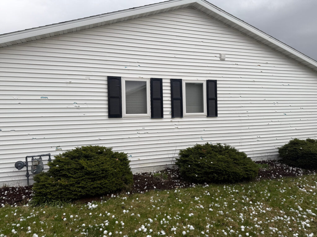 Hail Damage Siding Repair Madison
