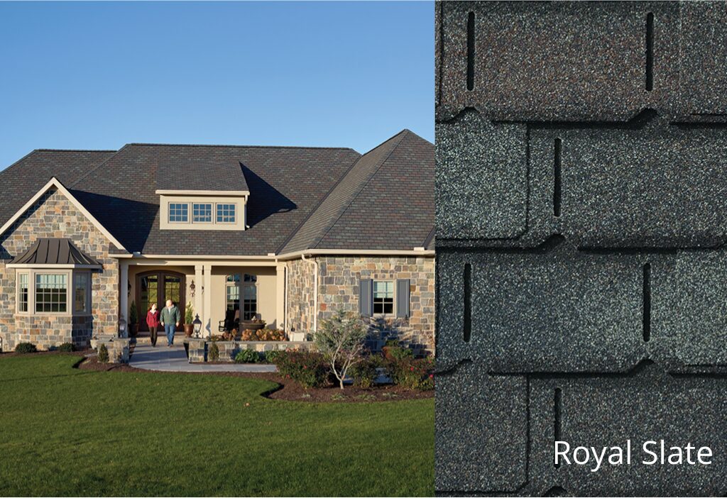 Camelot II Royal Slate Asphalt Roofers Madison