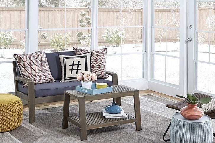 Eze Breeze Vertical Four Track for Sunroom Additions