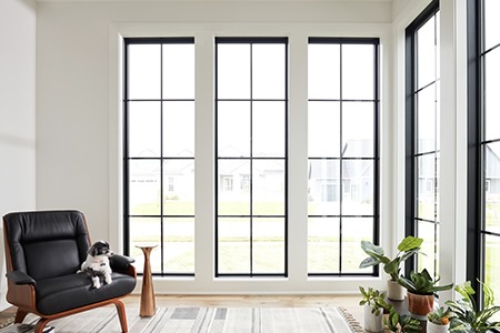 Pella Lifestyle Picture Windows for Room Addition