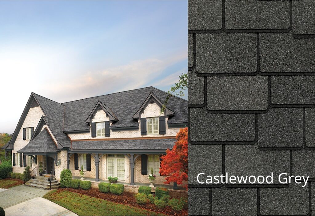 Woodland Castlewood Grey Roofer Company in Madison WI