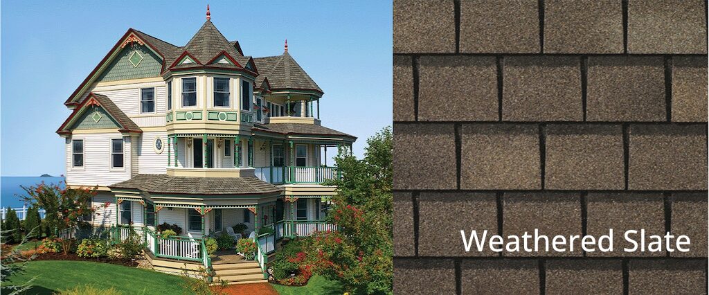 Slateline Weathered Slate Asphalt Roofing Contractor
