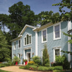 CertainTeed Vinyl Siding CedarBoards Oxford Blue
