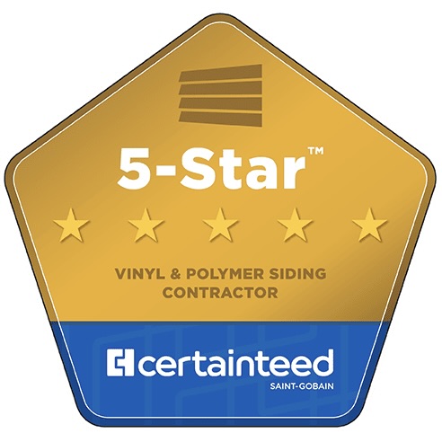 Siding Contractor Madison CertainTeed 5-Star Rating