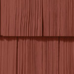 Siding Contractor Madison WI Rough-Split Autumn Red