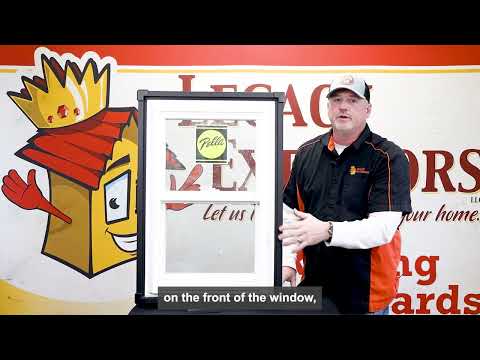 Pella Windows Hidden Screen Provides an Unobstructed View